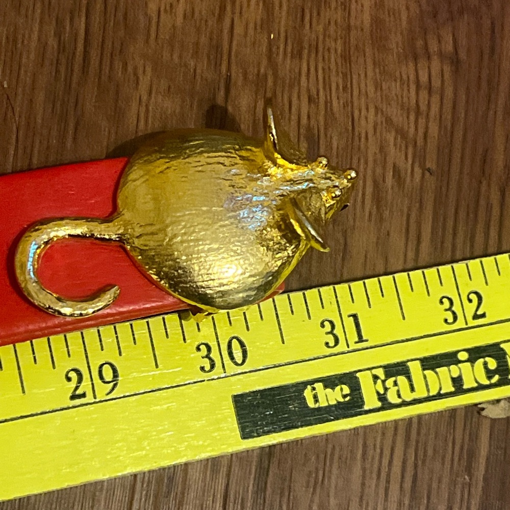 Mimi Di N 1974 vintage red and gol Mouse Belt ajustable - Picture 8 of 11